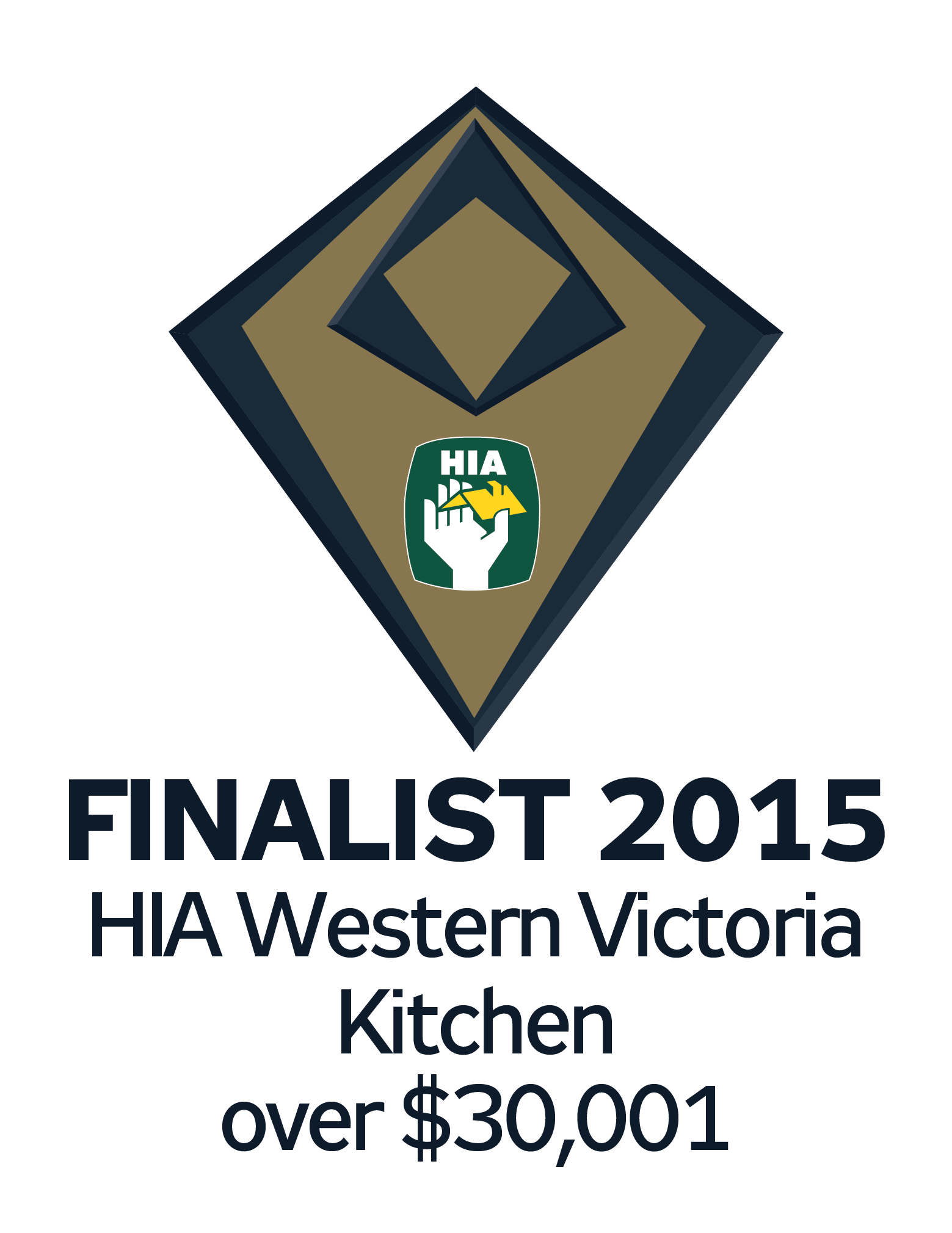 Finalist 2015 HIA CSR Western Victoria Housing and Kitchen & Bathroom Awards – New Kitchen